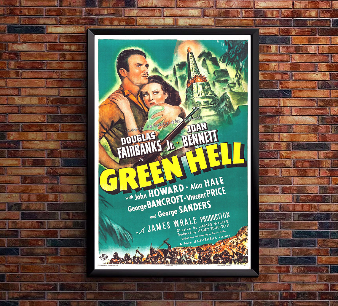 Green Hell 1940 - US - v1 - Classic Movie Poster