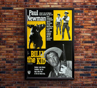 The Left Handed Gun 1958 - Paul Newman - Germany - Classic Movie Poster