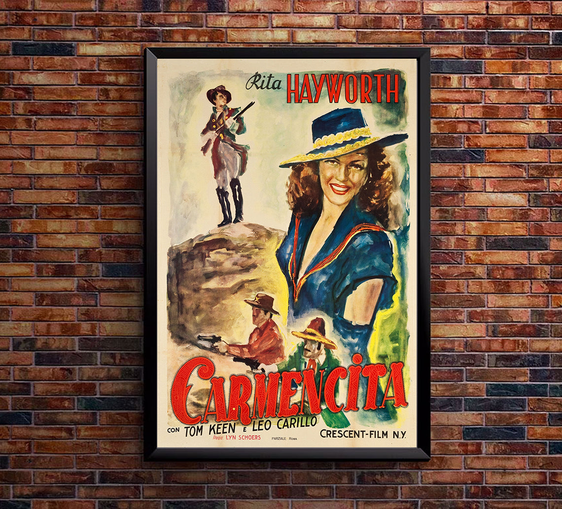 Rebellion 1936 - Rita Hayworth - Italy - Classic Movie Poster