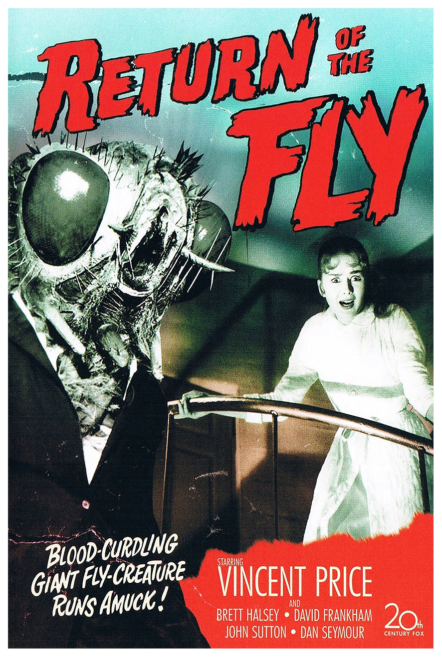 Return of the Fly 1959 - US - v3 - Classic Movie Poster