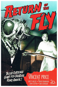 Return of the Fly 1959 - US - v3 - Classic Movie Poster
