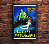 House on Haunted Hill 1959 - Italy - v1 - Classic Movie Poster