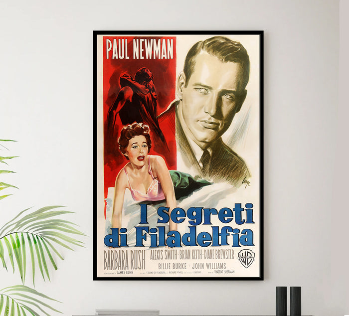 The Young Philadelphians 1959 - Paul Newman - Italy - Classic Movie Poster