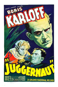 Juggernaut 1936 - US - v1 - Classic Movie Poster