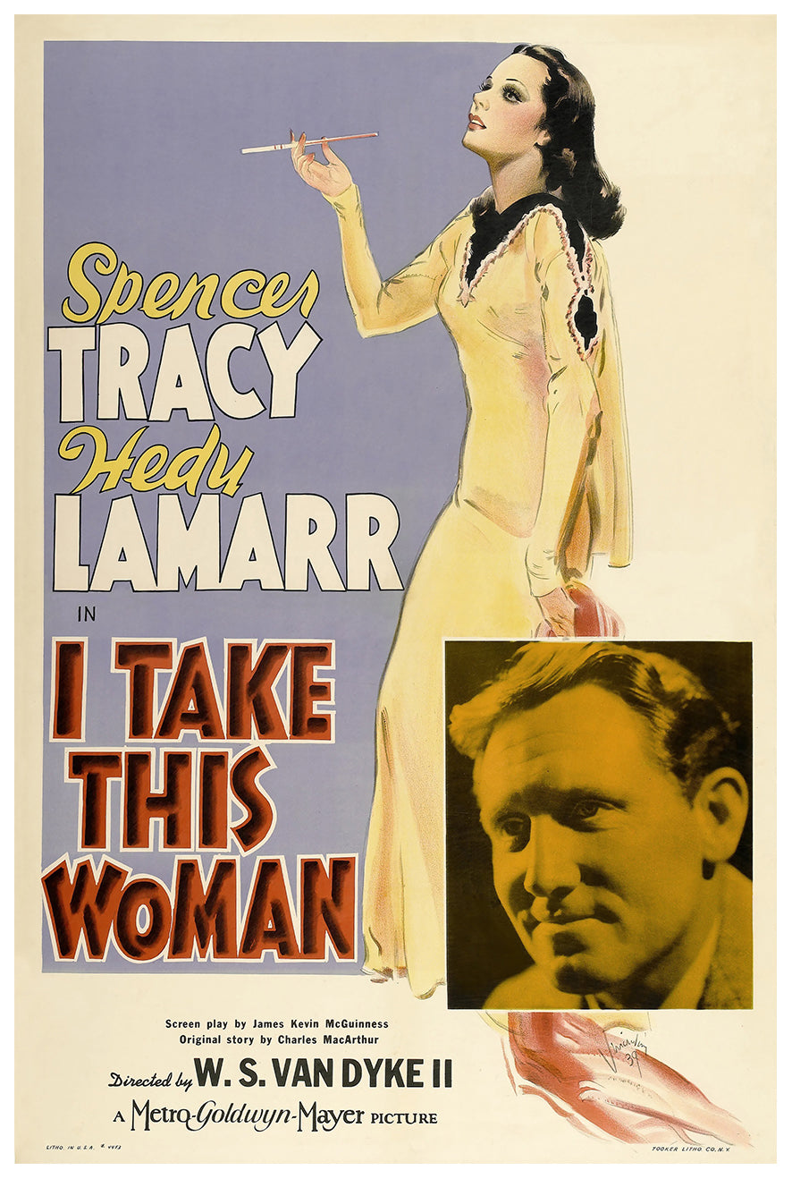 I Take This Woman 1940 - US - v1 - Classic Movie Poster