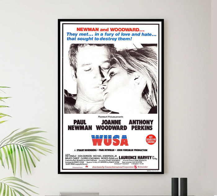 WUSA 1970 - Paul Newman - Australia (2) - Classic Movie Poster