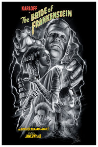 Bride of Frankenstein 1935 - Argentina - v1 - Classic Movie Poster