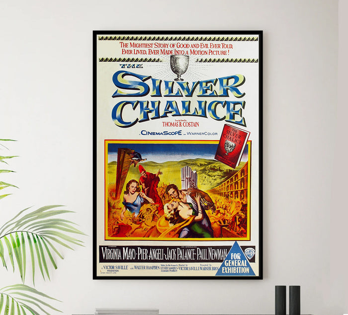 The Silver Chalice 1954 - Paul Newman - Australia - Classic Movie Poster