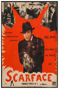 Scarface 1932 - France - v2 - Classic Movie Poster