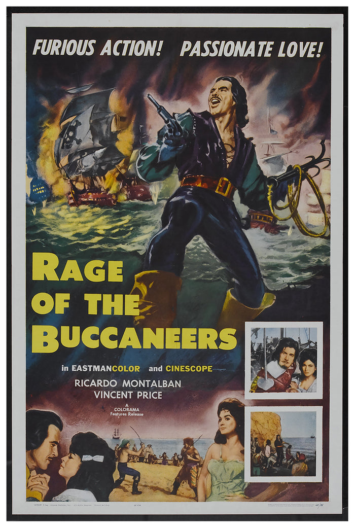 Gordon, il pirata nero 1961 - US - v1 - Classic Movie Poster