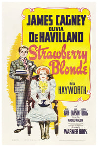 The Strawberry Blonde 1941 - Rita Hayworth - US - Classic Movie Poster