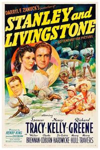 Stanley and Livingstone 1939 - US - v2 - Classic Movie Poster