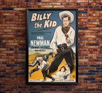 The Left Handed Gun 1958 - Paul Newman - Denmark - Classic Movie Poster