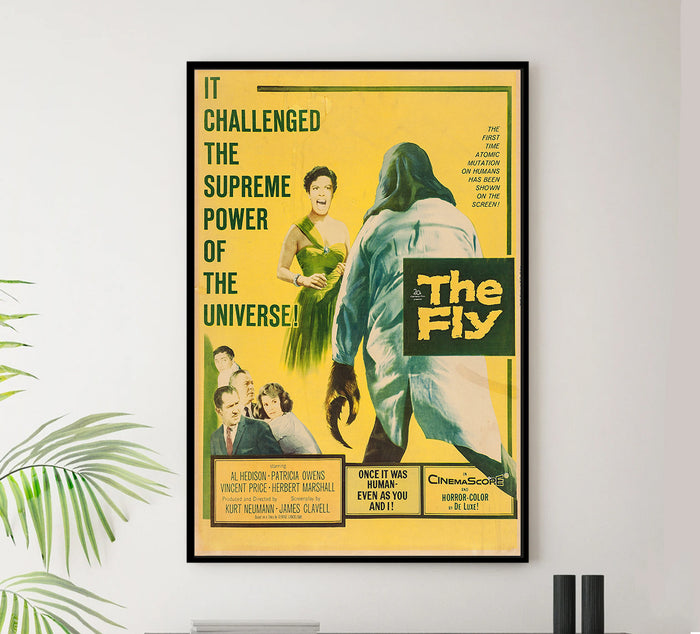 The Fly 1958 - US - v2 - Classic Movie Poster