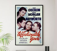 Affectionately Yours 1941 - Rita Hayworth - US - Classic Movie Poster