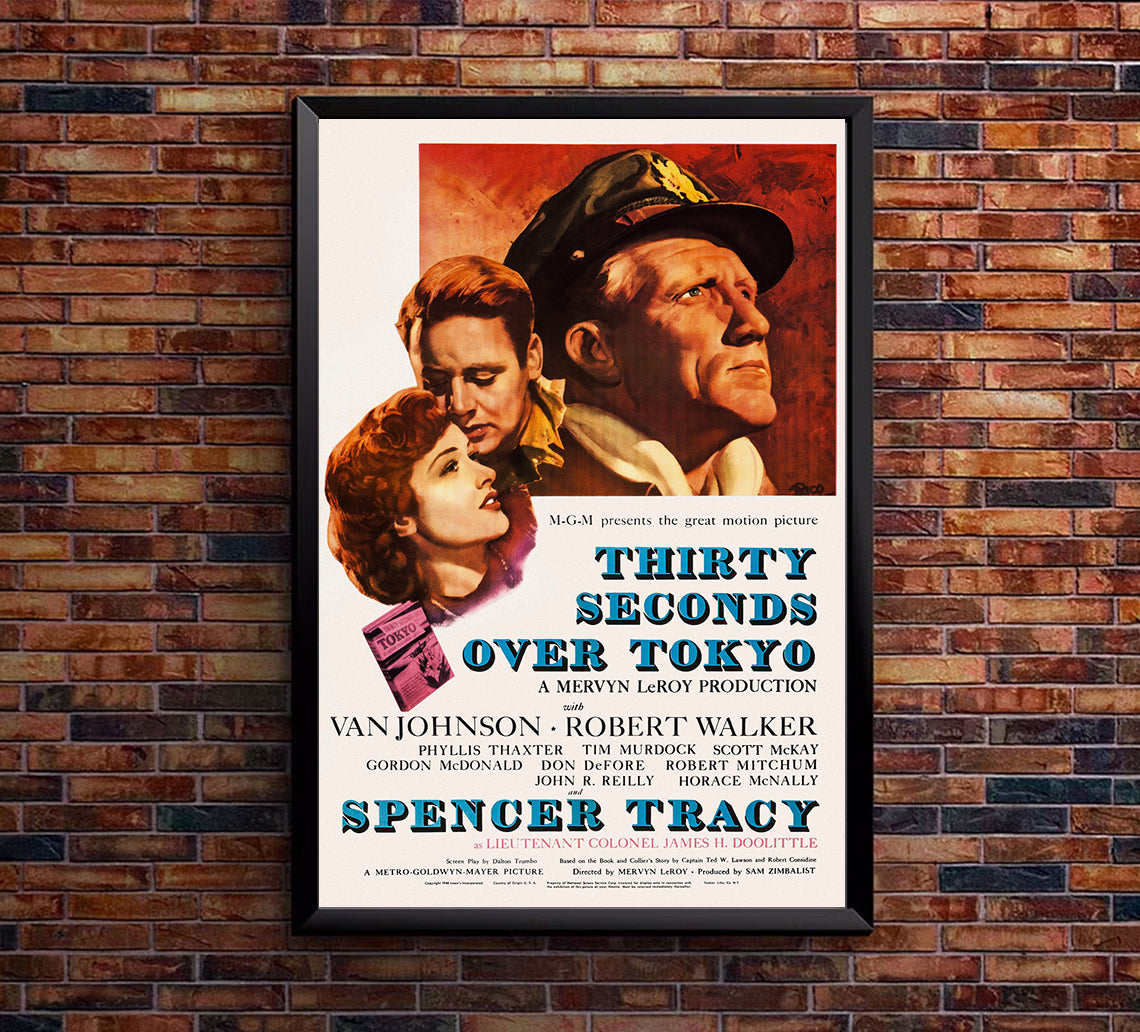 Thirty Seconds Over Tokyo 1944 - US - v1 - Classic Movie Poster