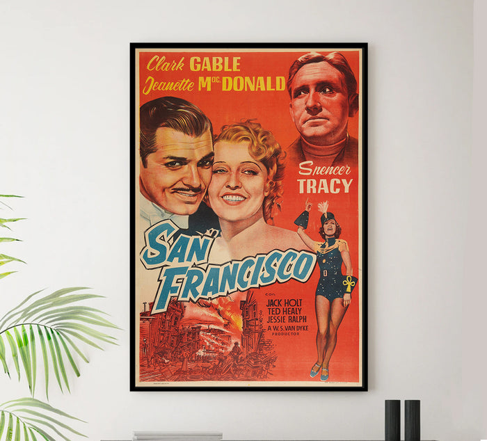 San Francisco 1936 - US - v4 - Classic Movie Poster