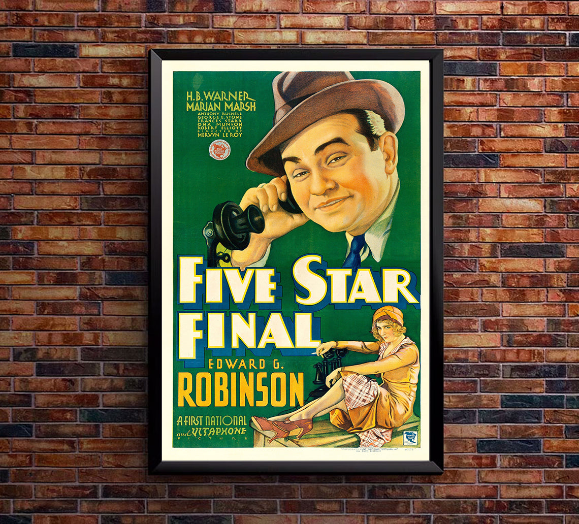 Five Star Final 1931 - US - v1 - Classic Movie Poster