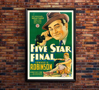 Five Star Final 1931 - US - v1 - Classic Movie Poster