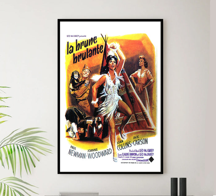 Rally 'Round the Flag, Boys! 1958 - Paul Newman - France - Classic Movie Poster