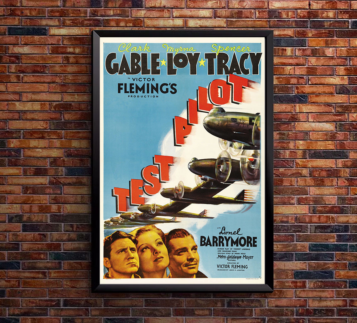 Test Pilot 1938 - US - v1 - Classic Movie Poster