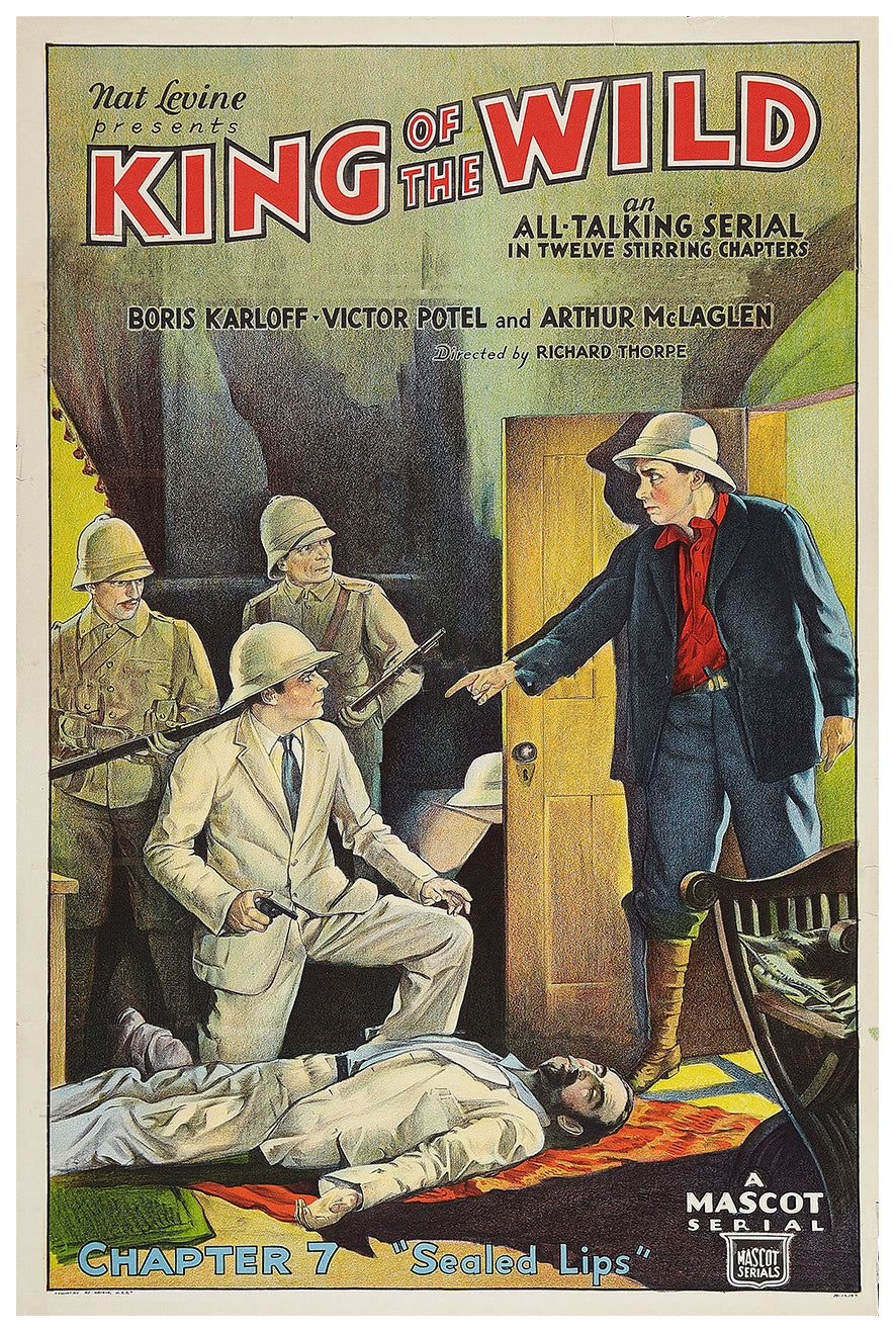 King of the Wild 1931 - US - v6 - Classic Movie Poster