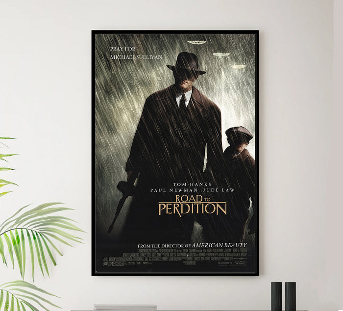 Road to Perdition 2002 - Paul Newman - US - Classic Movie Poster