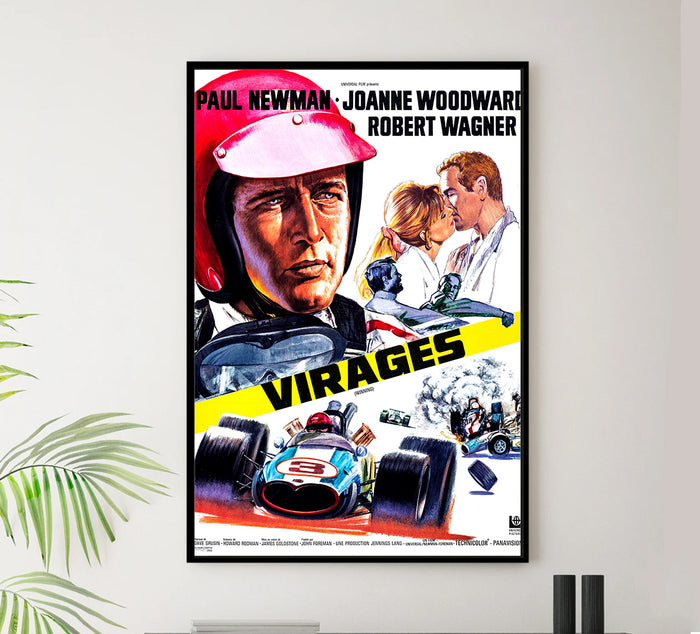 Winning 1969 - Paul Newman - France - Classic Movie Poster
