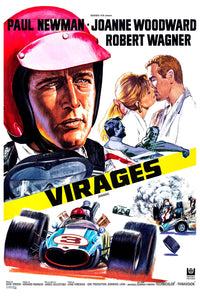 Winning 1969 - Paul Newman - France - Classic Movie Poster