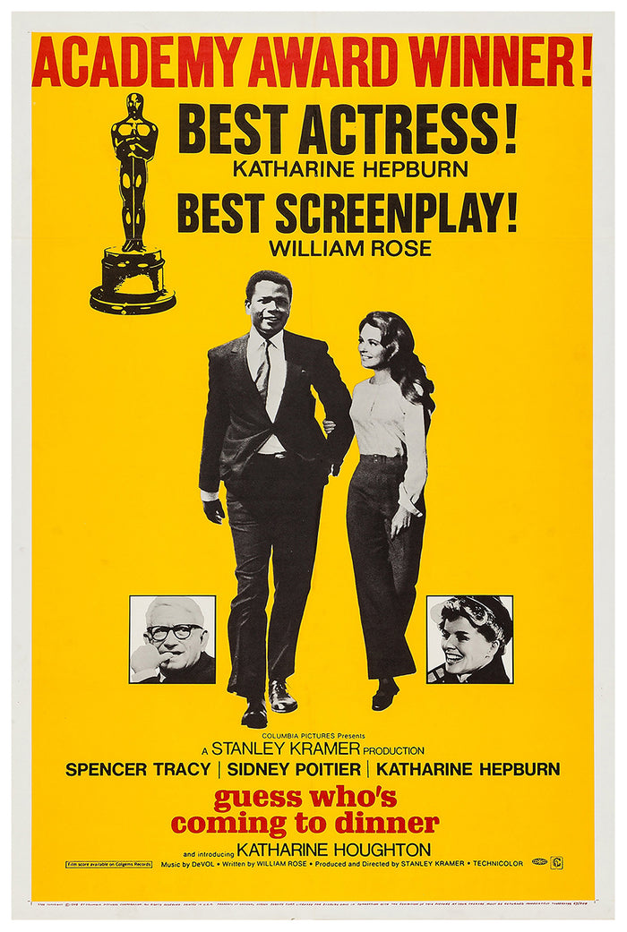 Guess Who's Coming to Dinner 1967 - US - v2 - Classic Movie Poster