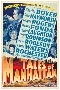 Tales of Manhattan 1942 - Rita Hayworth - US - Classic Movie Poster
