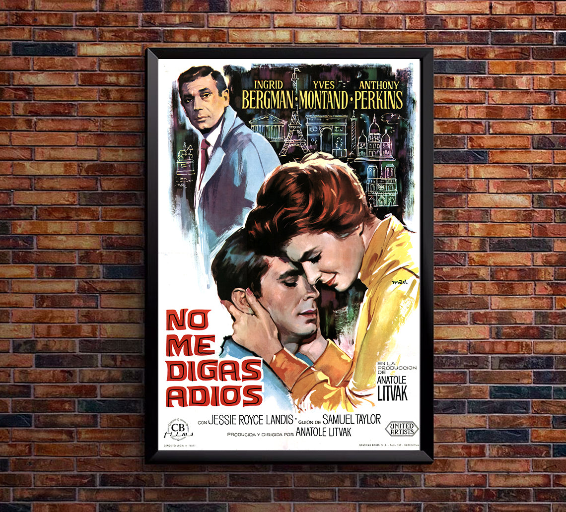 Goodbye Again 1961 - Spain - v1 - Classsic Movie Poster
