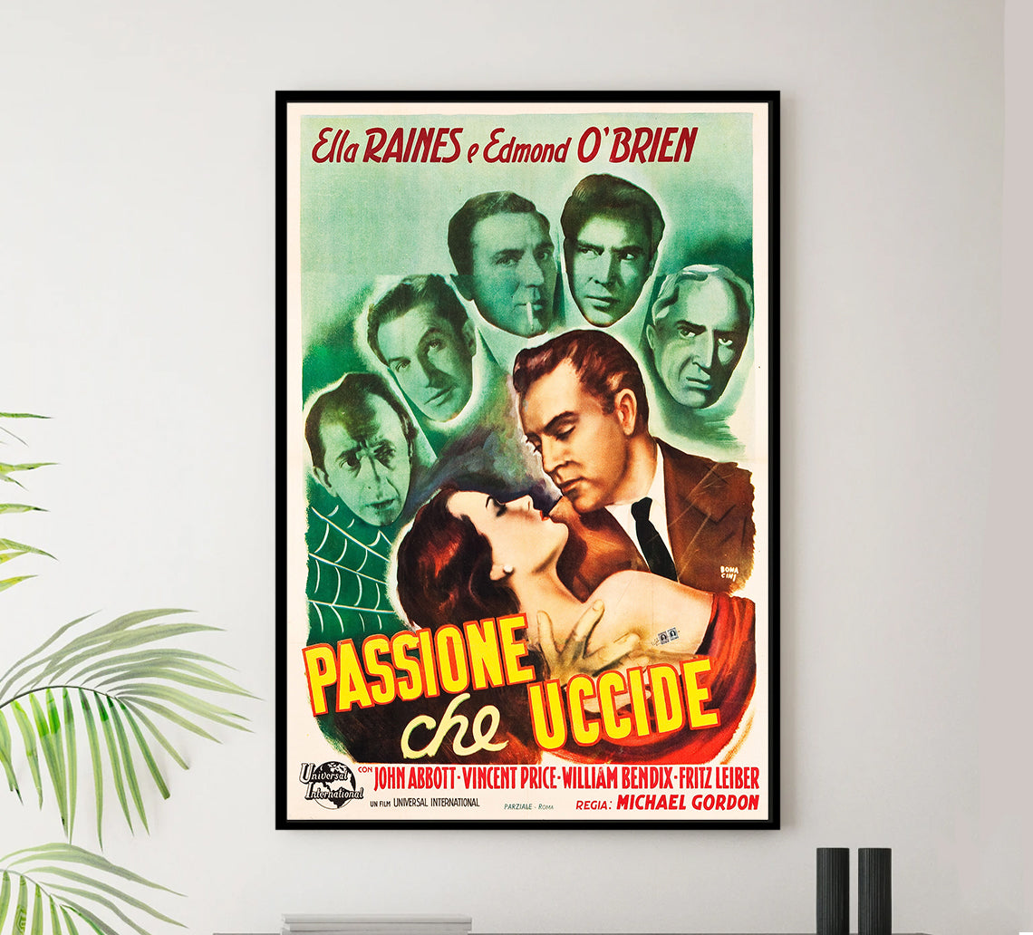 The Web 1947 - Italy - v1 - Classic Movie Poster