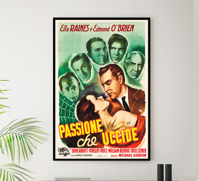 The Web 1947 - Italy - v1 - Classic Movie Poster