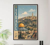 Israel - Tourism - v1 - Vintage Travel Poster