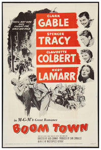 Boom Town 1940 - US - v2 - Classic Movie Poster