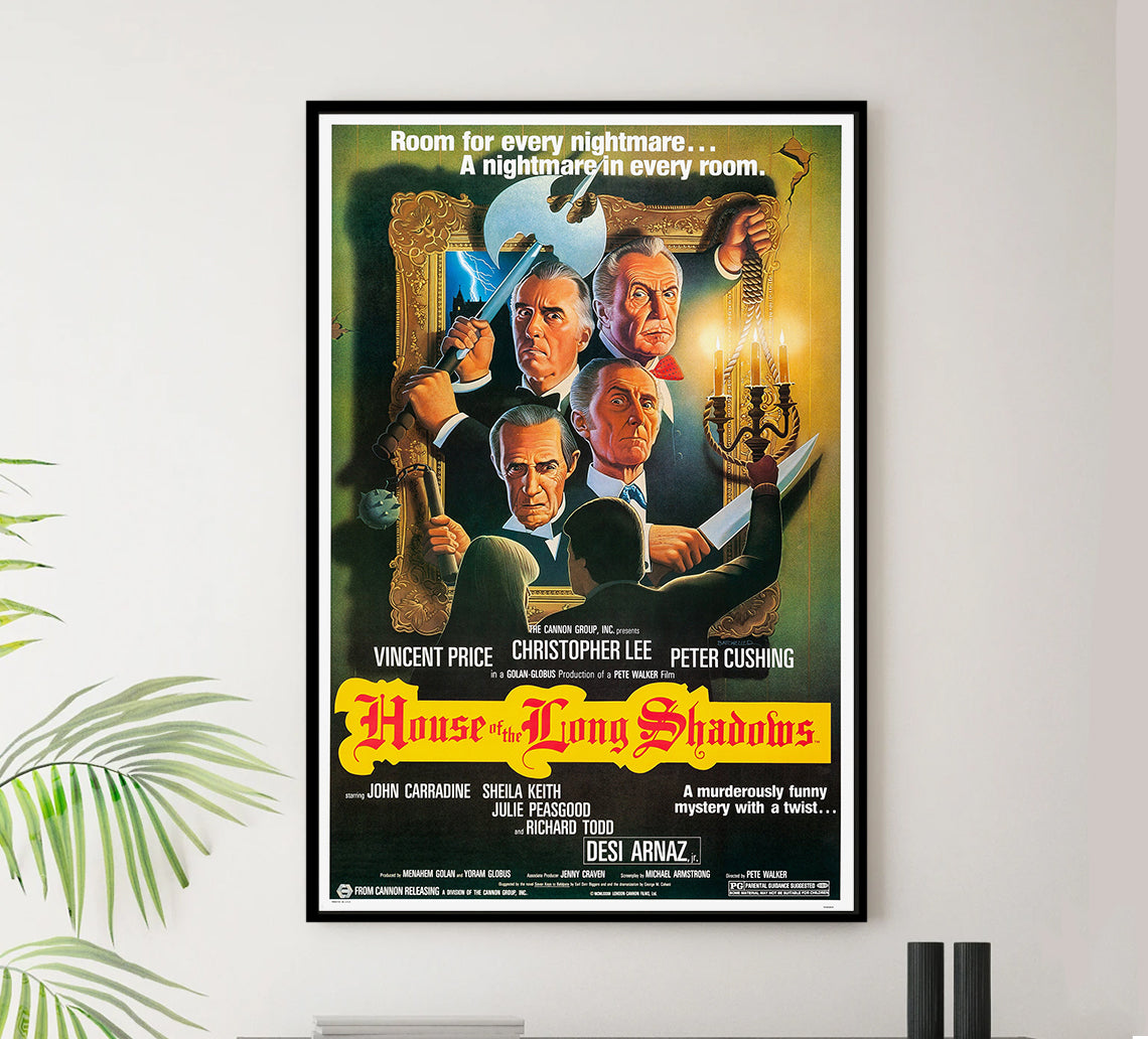 House of the Long Shadows 1983 - US - v1 - Classic Movie Poster