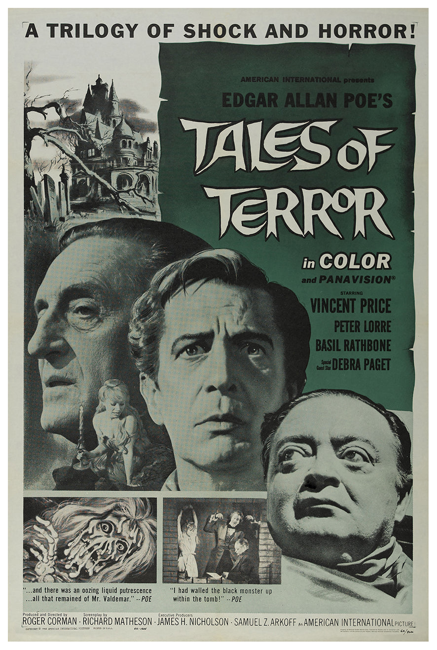 Tales of Terror 1962 - US - v1 - Classic Movie Poster