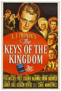 The Keys of the Kingdom 1944 - US - v3 - Classic Movie Poster