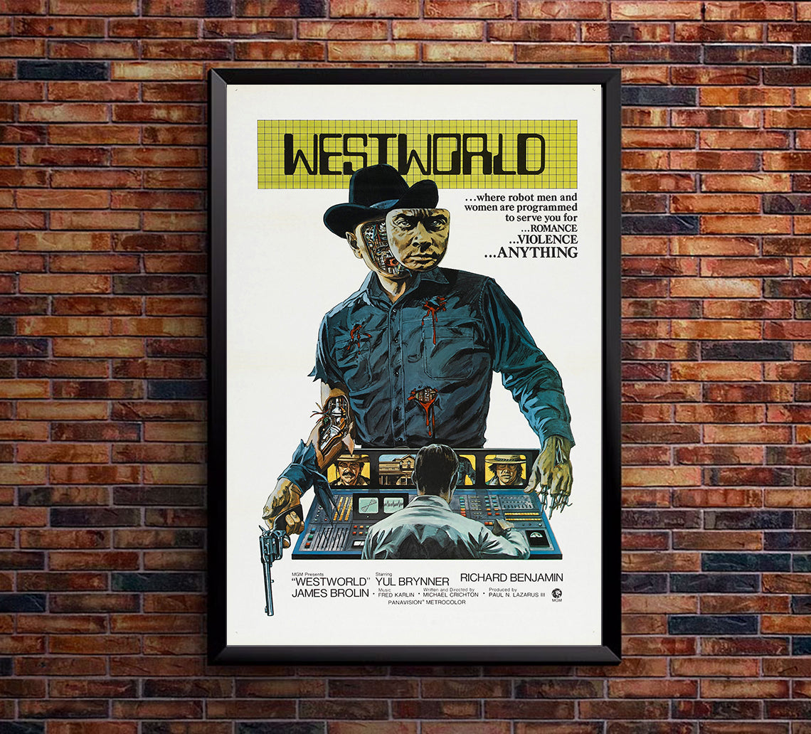 Westworld 1973 - US - v2 - Classsic Movie Poster