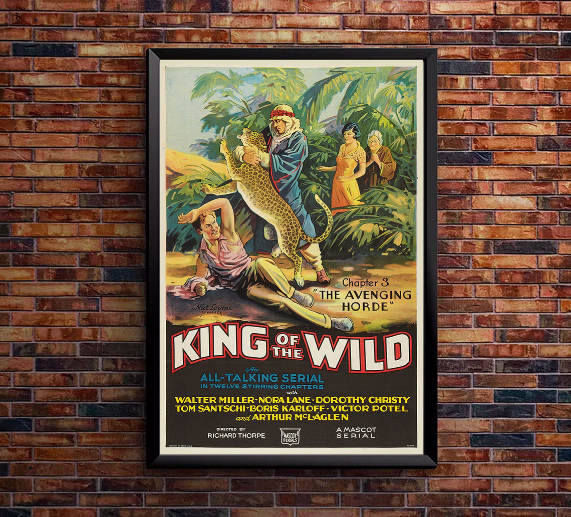 King of the Wild 1931 - US - v7 - Classic Movie Poster