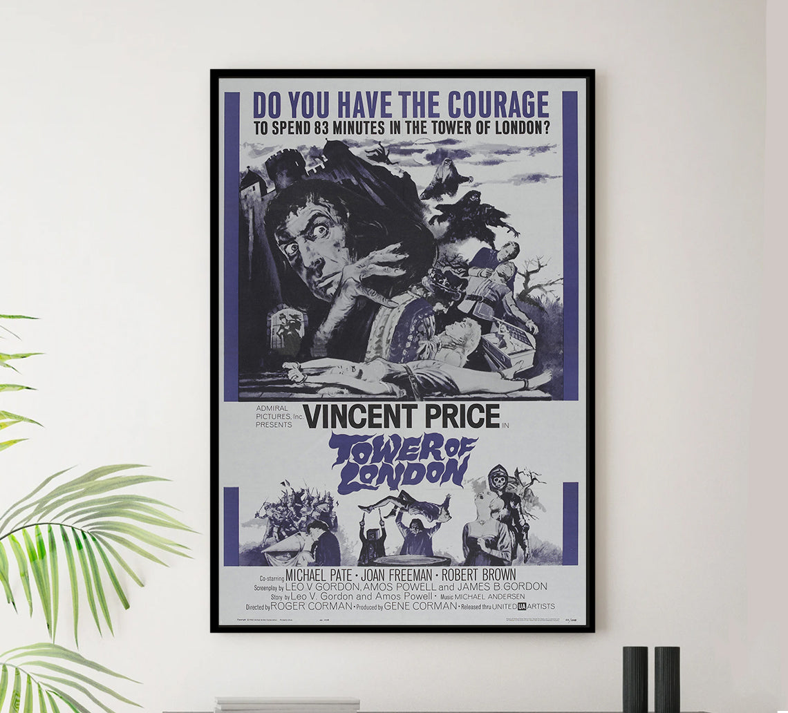 Tower of London 1962 - US - v1 - Classic Movie Poster