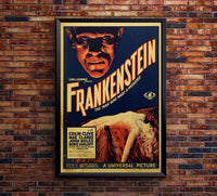 Frankenstein 1931 - US - v1 - Classic Movie Poster