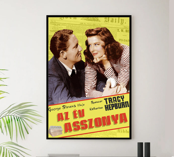 Woman of the Year 1942 - Hungary - v2 - Classic Movie Poster