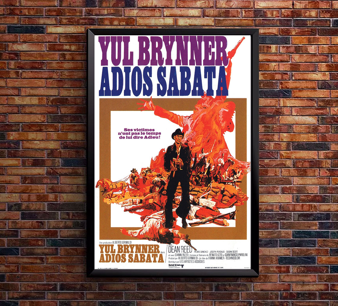 Indio Black, sai che ti dico Sei un gran figlio di...mo... 1970 - France - v1 - Classsic Movie Poster