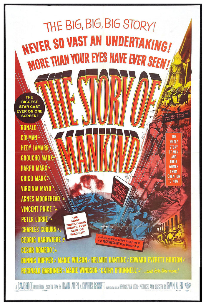 The Story of Mankind 1957 - US - v1 - Classic Movie Poster