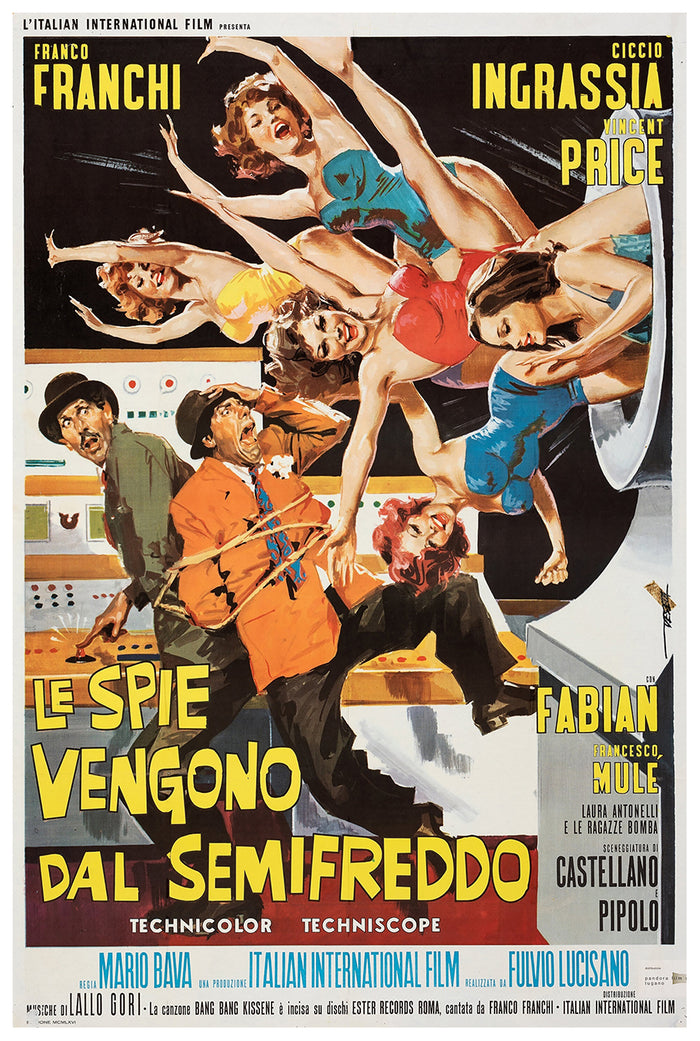 Dr Goldfoot and the Girl Bombs 1966 - Italy - v1 - Classic Movie Poster