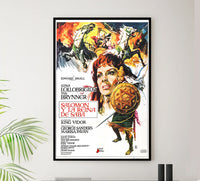 Solomon and Sheba 1959 - Spain - v2 - Classsic Movie Poster