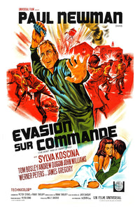 The Secret War of Harry Frigg 1968 - Paul Newman - France (2) - Classic Movie Poster