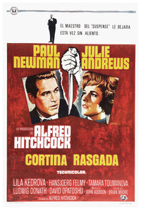 Torn Curtain 1966 - Paul Newman - Spain - Classic Movie Poster